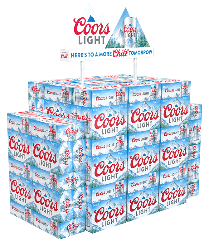 Coors Light Pole Topper